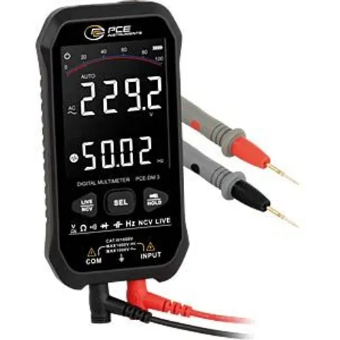 PCE INSTRUMENTS PCE DM 3 - PCE-DM 3 digital multimeter – image 2