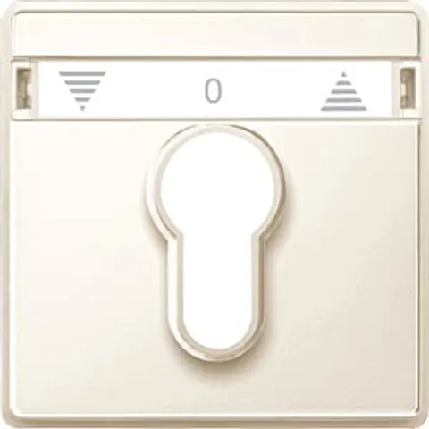 MERTEN 348244 - Central plate for shutter button/locking switch inserts, white – image 2