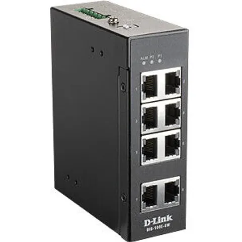 D-LINK DIS100E8W - 8-port Fast Ethernet switch – image 2
