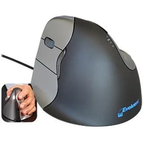 EVOLUENT VM4L - Wired mouse - laser - vertical for left-handed users – image 2