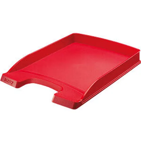 LEITZ 52370025 - Leitz Plus Letter Tray, Slim, red – image 2