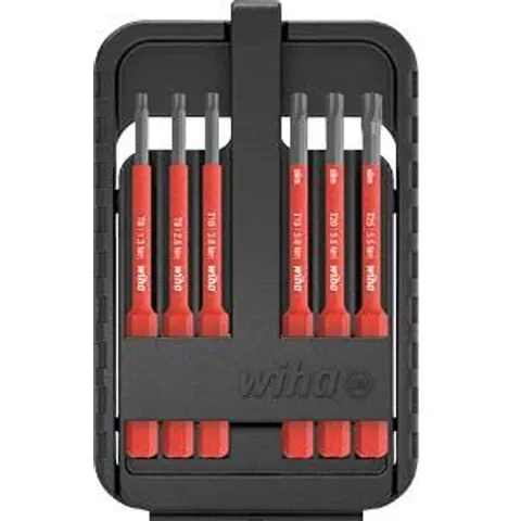 Wiha Slimbit Electric 7 Piece Torx Screwdriver Bit Set – image 2