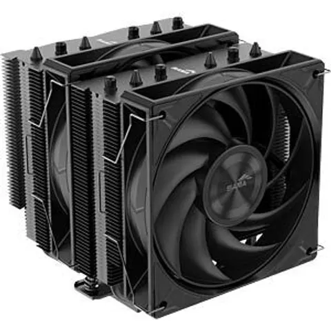 SAMA A60N - SAMA A60N dual-tower CPU cooler, black – image 2