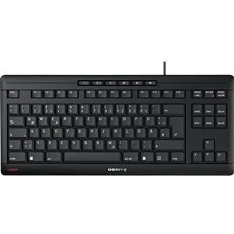 CHERRY JK-8600DE-2 - Keyboard, USB, black, compact, German – image 2