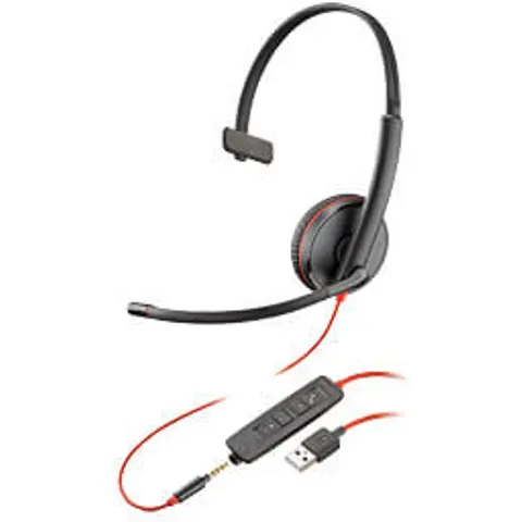 POLY BW C3215 - Headset, USB/jack, Mono, Blackwire C3215, bulk – image 2