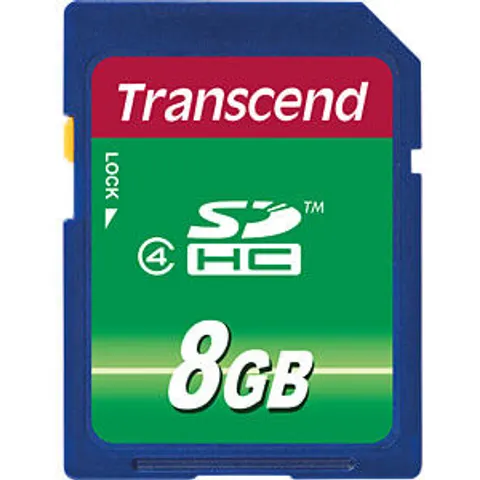TRANSCEND TS8GSDHC4 - SDHC Card, 8GB Class 4 – image 2