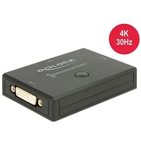 DELOCK 18751 - DVI 2 - 1 Switch bidirectional 4K 30 Hz – image 2