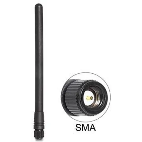 DELOCK 88689 - ZigBee Antenna, SMA, 2 dBi, rigid, black – image 2