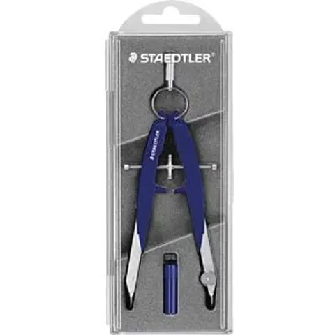 STAEDTLER 556 00 - Geometry compass, in case with hinged lid – image 2