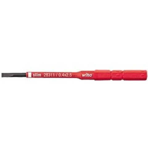 WIHA 34578 - SoftFinish® electric slimBit, slotted – image 2