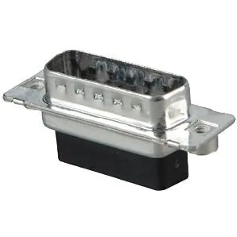 CONEC D-SUB ST15 CRIMP - D-SUB plug, 15-pin, crimp connector – image 2