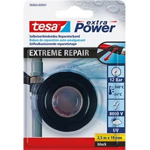 TESA 56064 SW - Self-amalgamating tape, black – image 2