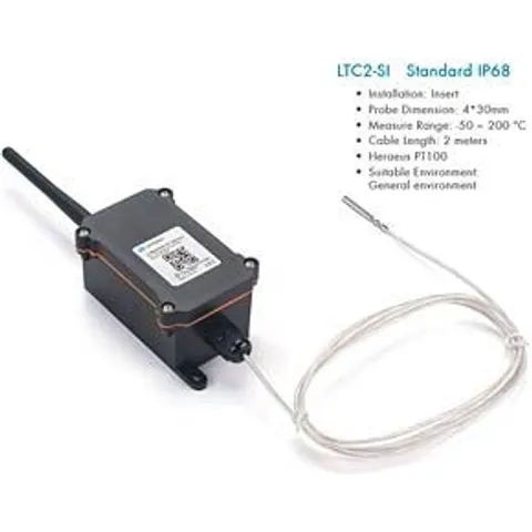 DRAGINO DRA LTC2-SI - LoRaWAN Temperature Transmitter, standard probe – image 2