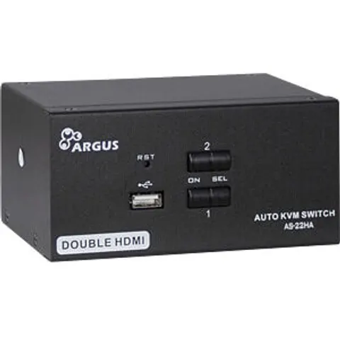 INTER-TECH IT88887243 - 2-Port KVM Switch, HDMI – image 2