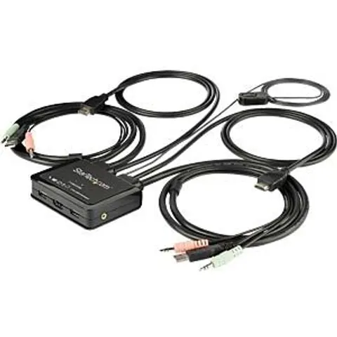 STARTECH.COM ST SV211HDUA4K - 2-Port KVM Switch, HDMI, USB, Audio – image 2