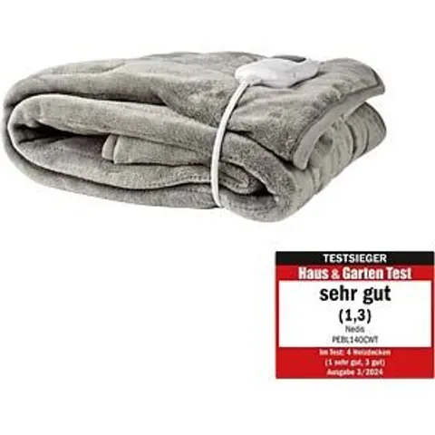 N PEBL140CWT - NEDIS electric blanket, grey – image 2