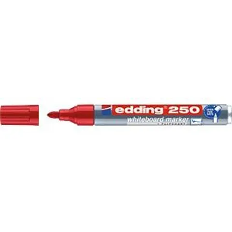 EDDING 250RT - Whiteboard marker/red/1.5 - 3.0 mm – image 2