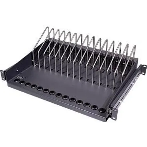 "LOGILINK SF100B - 19"" shelf, 4.5 U, black" – image 2