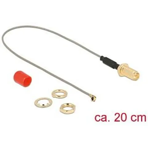 DELOCK 89831 - Antenna Cable RP-SMA jack bulkhead – image 2