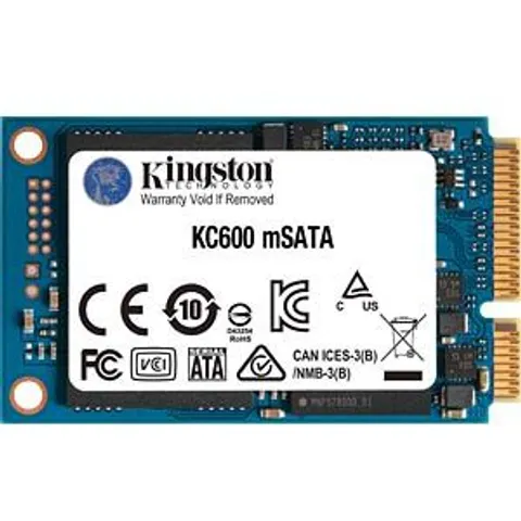 Kingston Technology 256G SSD KC600 SATA3 mSATA – image 2