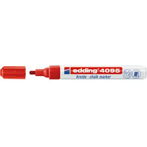 EDDING 4095RT - Calk marker, 2-3 mm, red – image 2