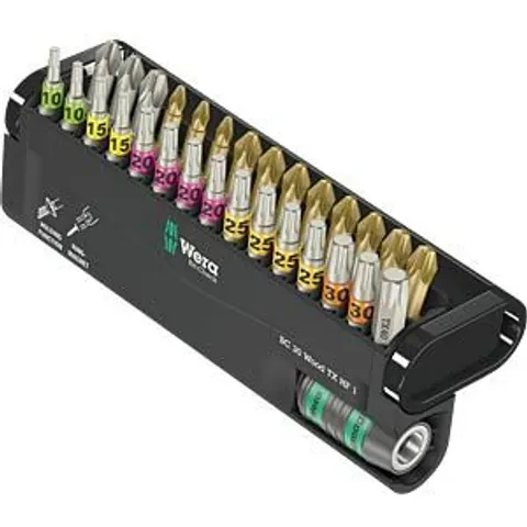 Wera 30 Piece Woodworking Screwdriver Bit Set – image 2