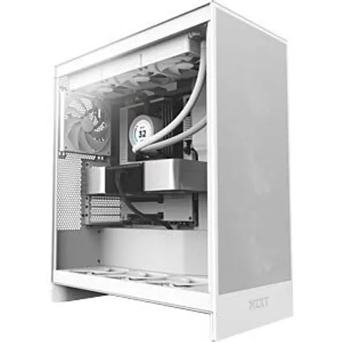 NZXT H7 Flow Midi Tower White – image 2