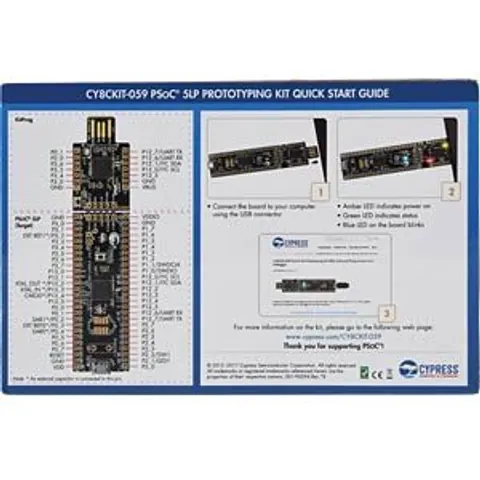 INFINEON CY8CKIT-059 - Development board, CY8C588LTI-LP097-PSoC-5LP CPU – image 2