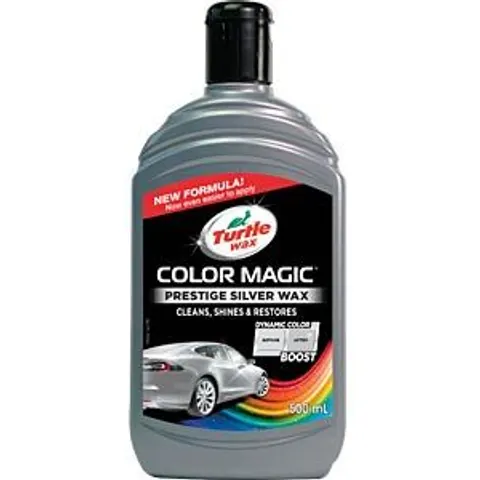 Turtle Wax Color Magic Coloured Car Wax Silver – image 2