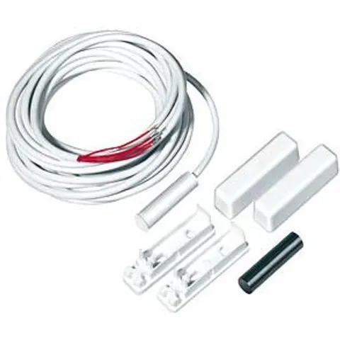 ABUS SECURITY TECH MK 2000W - Opening detector, normally open switch contact, 2-core, white – image 2