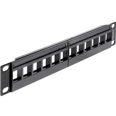 "DELOCK 43259 - 10"" Keystone Patch Panel, 12-Port" – image 2