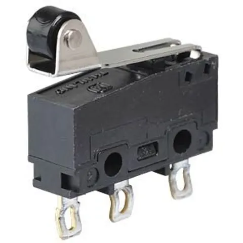 PANASONIC AV 32543 AT - Snap-action microswitch, 1x inverted, roller lever – image 2