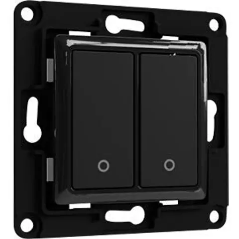 SHELLY WS2 B - Shelly Wall Switch, Black, 2-Way – image 2