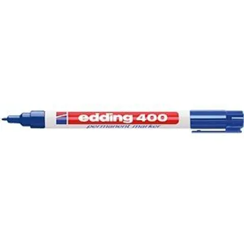EDDING 400BL - Permanent marker/blue/tip 1.0 mm – image 2