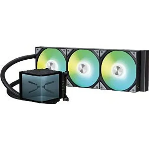 TRYX PANORAMA ARGB 360 Processor Liquid cooling kit 12 cm Black 1 pc(s – image 2