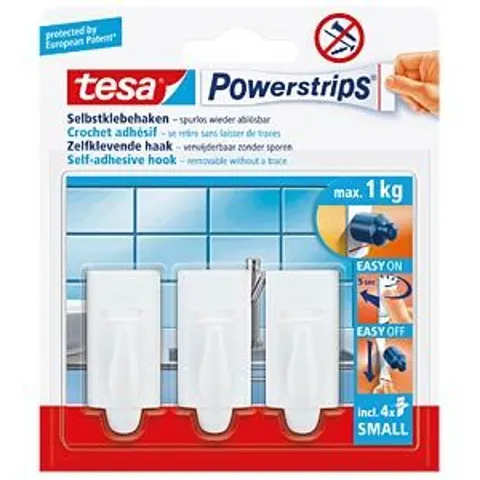 TESA 57559 - tesa® Powerstrips® trendy hooks, white – image 2