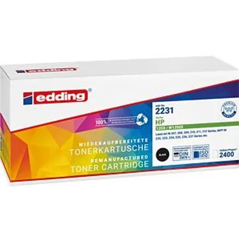 EDDING EDD-2231 - Toner, black, 135X, refill, HP – image 2