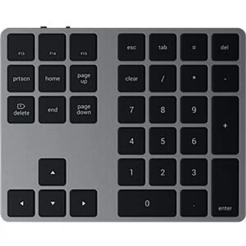 ST-XLABKM - Satechi Extended Wireless Keypad Space Grey – image 2