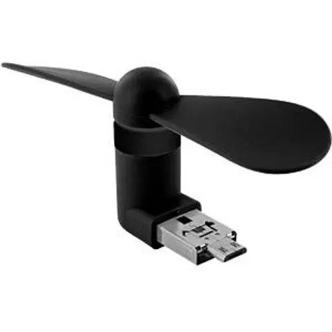 XLAYER 211037 - USB 2-in-1 mini fan, black – image 2