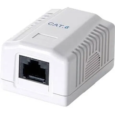 EQUIP 235211 - 1-Port Cat.6 Surface Mounted Box – image 2