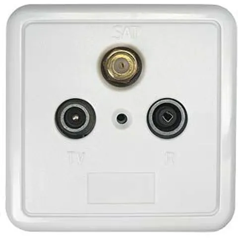 SSD 2-10 - Axing SAT/CATV pass-through socket with 3 outputs – image 2