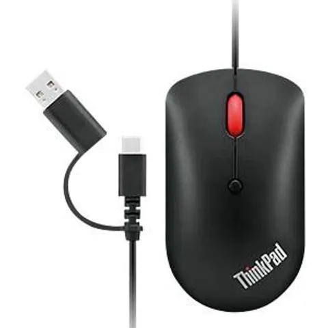 LENOVO 51D20850 - Mouse, wired, USB, black – image 2