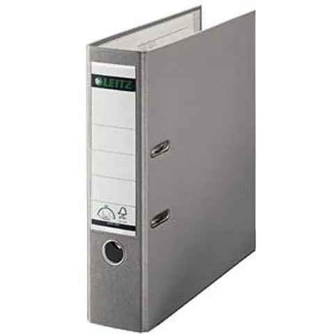 LEITZ 10105085 - Leitz 180° Lever Arch File Plastic, grey – image 2