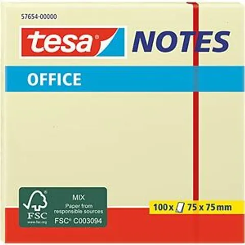 TESA 57654 - tesa® Office Notes, 75 x 75 mm, 100 sheets – image 2