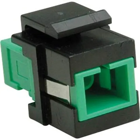 ROLINE 21170052 - Keystone module, fibre-optic coupling, SC simplex, OS2, APC – image 2