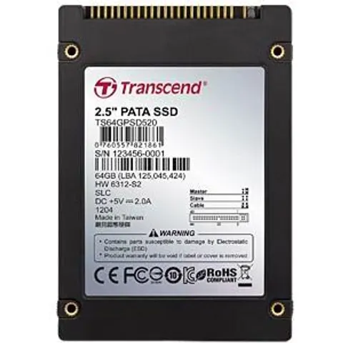 SSD TS128GPSD330 - Transcend solid-state disk, 128 GB, 44-pin IDE – image 2