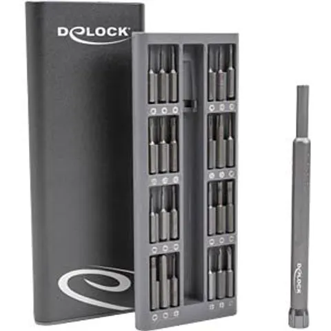 DELOCK 64126 - Precision screwdriver set, 49 pieces – image 2