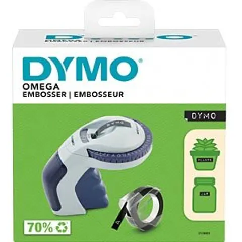 DYMO Omega Embossing Label Maker | Small Label Maker with Turn-Click W – image 2