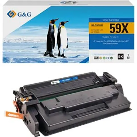 G&G 19577 - Toner, black, 59X, compatible, HP – image 2