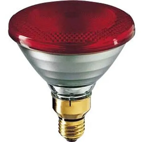 PHILIPS PHI 12898015 - Infraphil E27 heating lamp, 175 W, red, PAR38 – image 2